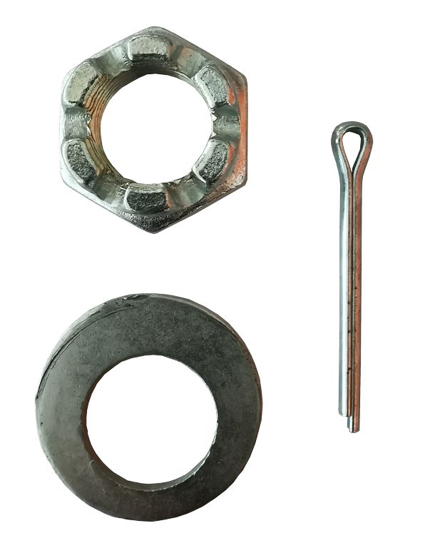 [5100240] Ecrou crénelé+rondelle+goupille Set5 SGB9-15