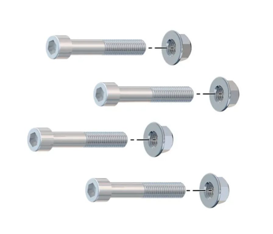 [12100V] Set vis à tête cylindrique M12x100 8.8