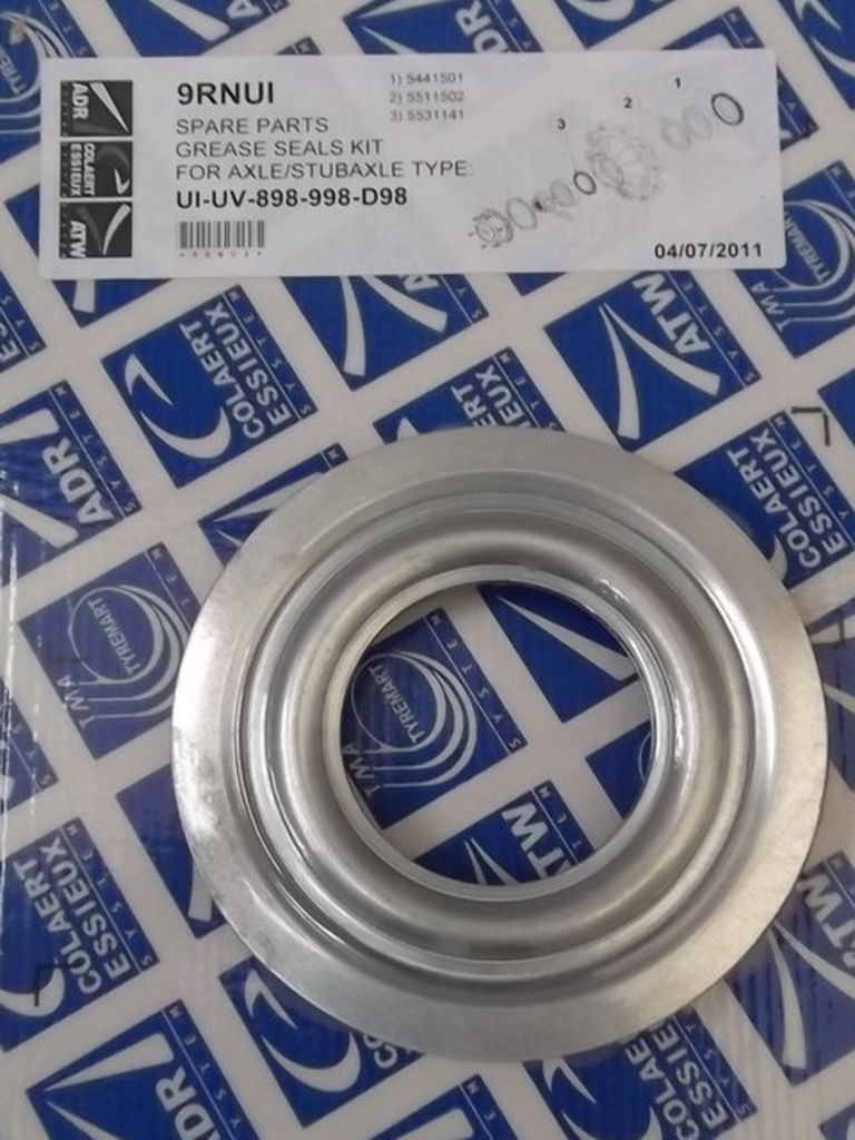 Nilosringe 150/87 Dichtsatz pro Nabe