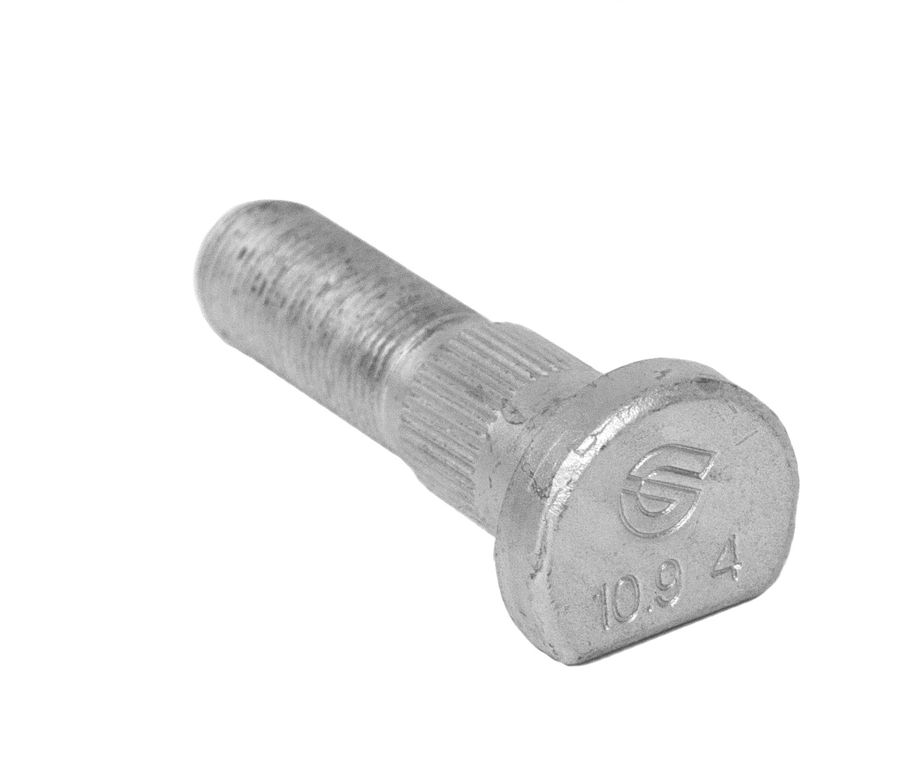 [101908] Radbolzen M18x1.5, L=74mm Ø Riffel 21