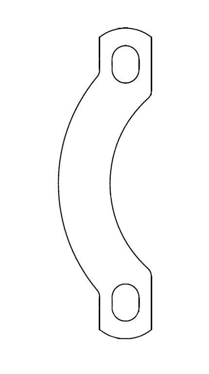 [206868001] Versteifungsblech für AE Knott