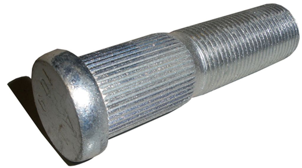 [116308] Radbolzen M18x1.5, L=70mm Ø riffel 19