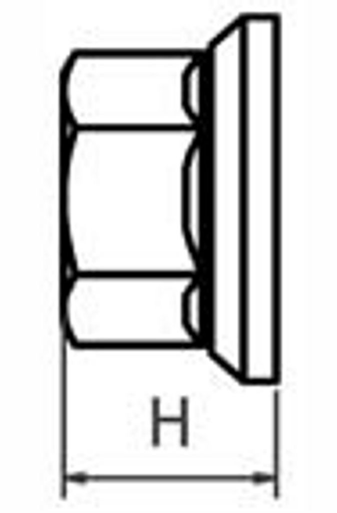 [116332] Ecrous six-pans plat M22x1.5