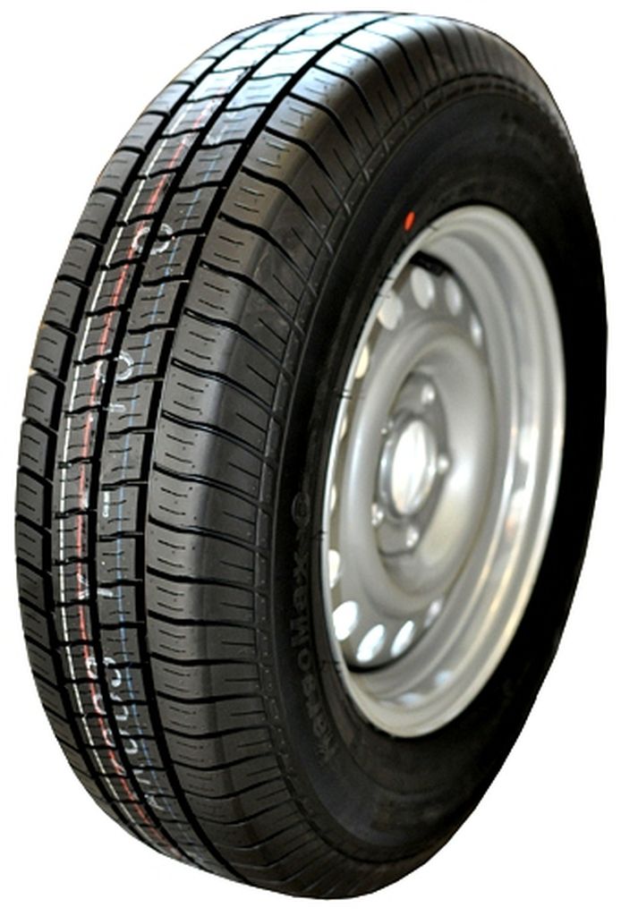 185 R14C 104N ST6000 Kargomax, M&S, Komplettrad