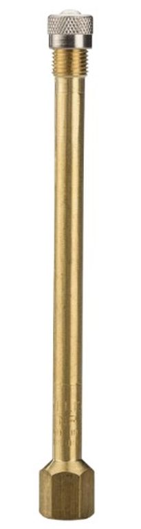 [607363] Ventilverlängerung 100 mm Metall starr gerade