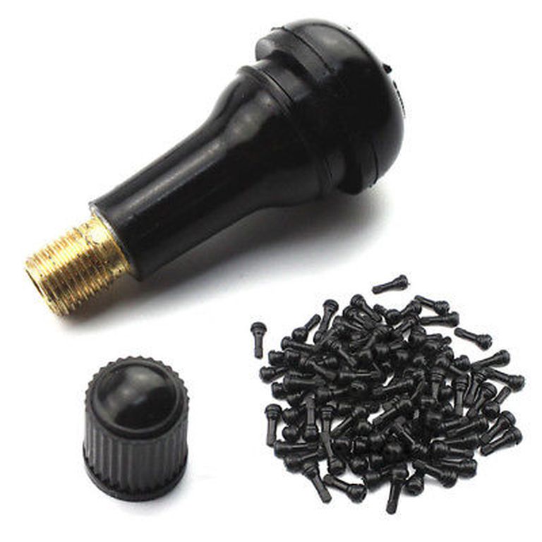 [607371-VPE] Ventil Gummi TR 413 Snap-In Pack à 100 Stck.