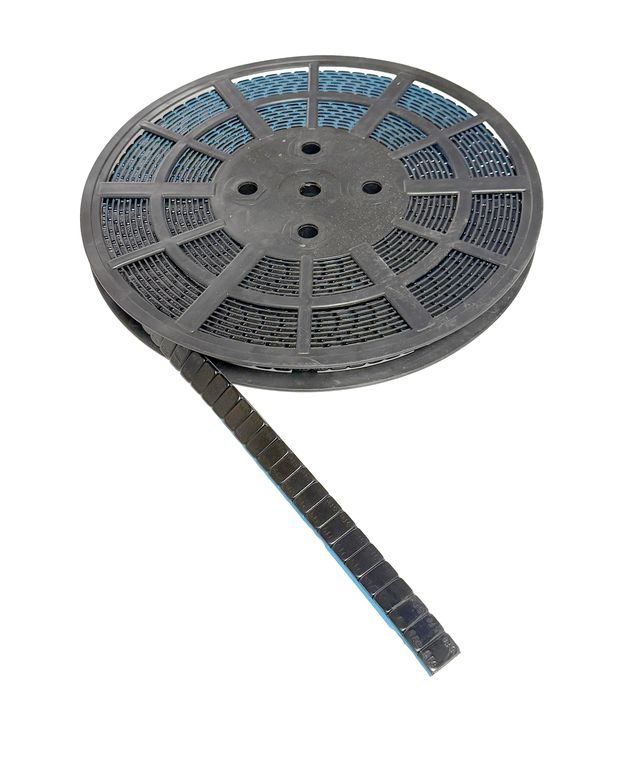 [WU227] Stahlklebegewicht Rolle schwarz