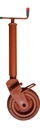 Stützrad    800kg  60mm  Hub 220mm