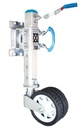 Stützrad    750kg  56mm 4-kant Hub 425mm