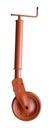 Stützrad  1000kg  70mm  Hub 230mm