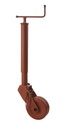 Stützrad  2000kg  90mm  Hub 300mm