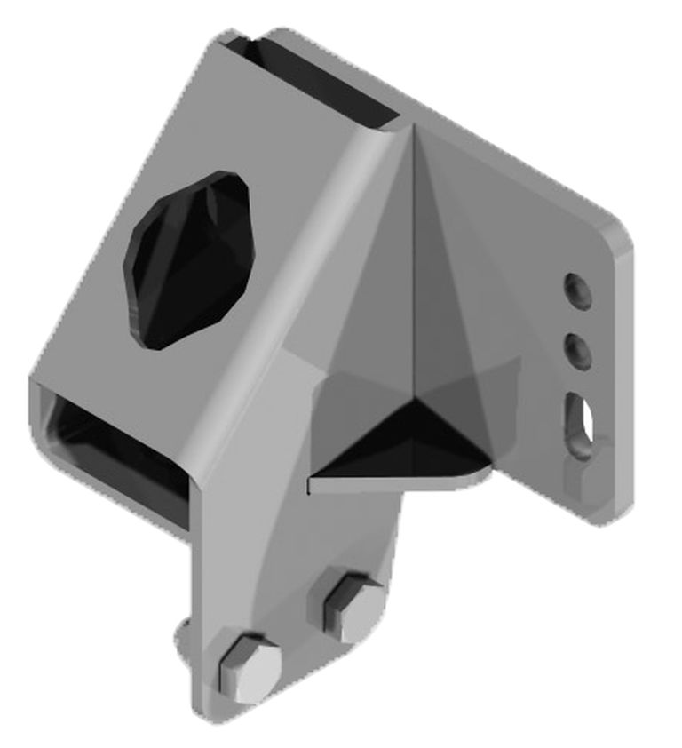 [204522001] Stützradhalter schraubbar für KF27,30