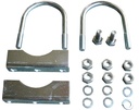 Fixation pour support béquille pour Ø 70mm