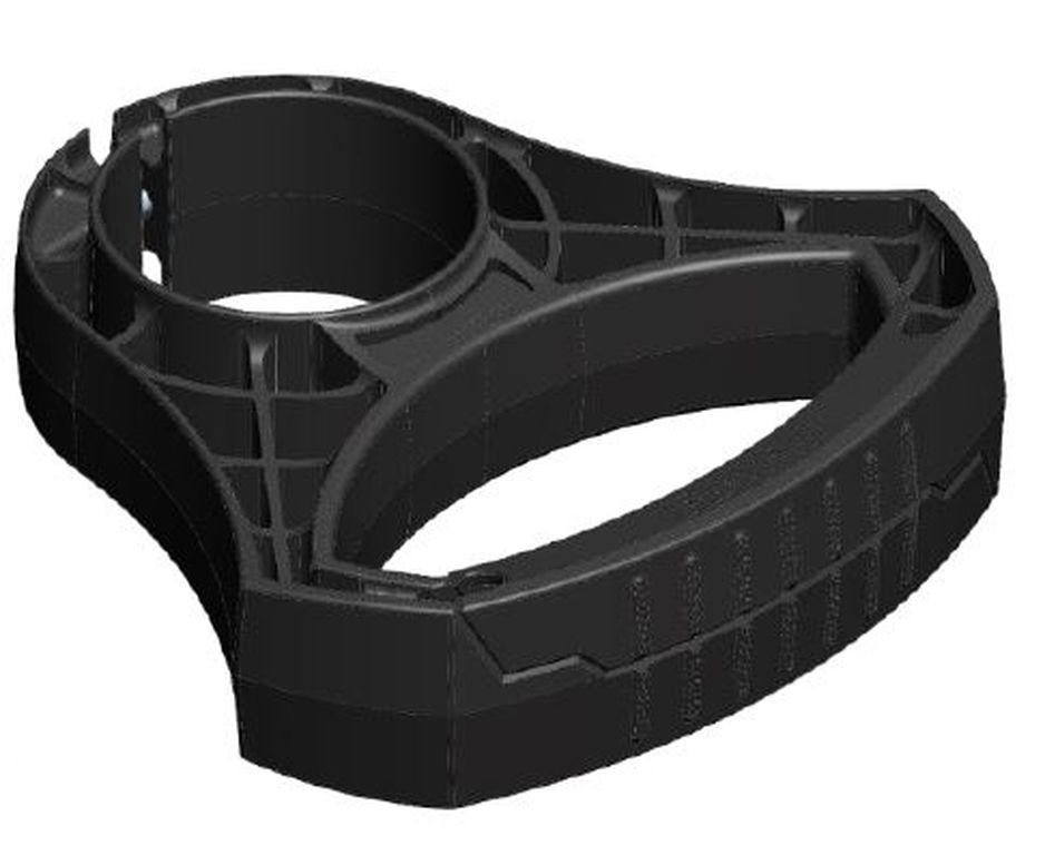 Poignée de manœuvre pour roues d'appui Ø 60mm
