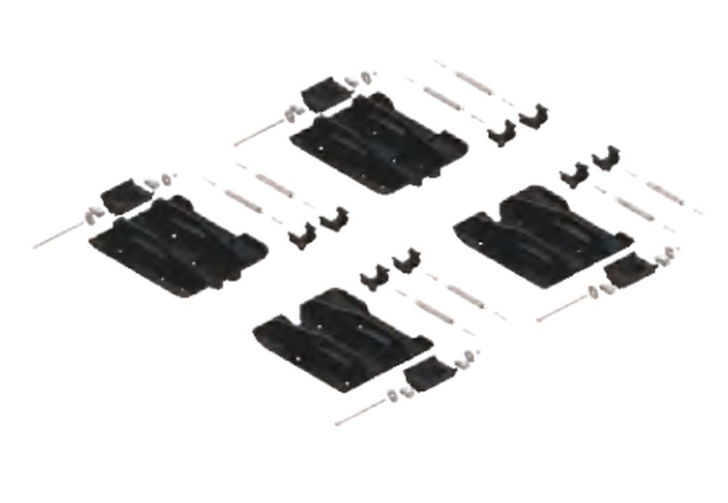 Kit de plaques d'appui (4x plaques d'appui)
