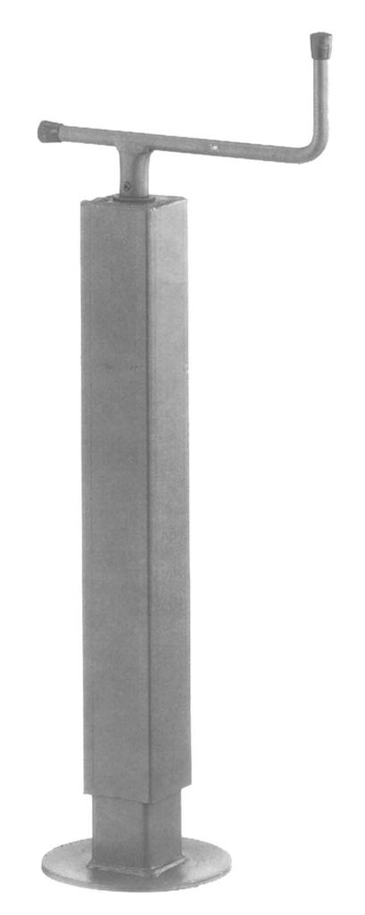[130300] Pied béquille     800kg  carré  60mm