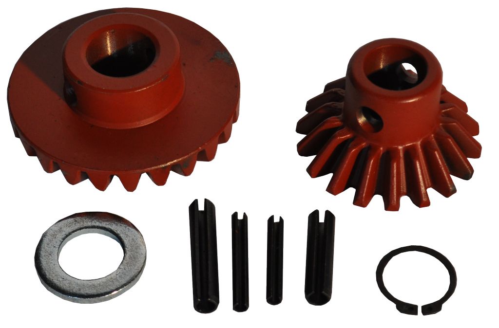 Kit roue conique pour pied béquille 130390/130389