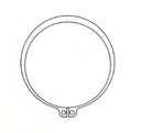 Circlip pour bride de raccordement 130290