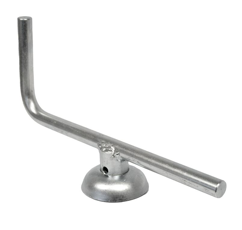 Manivelle pour béquille à six pans sans bouchon