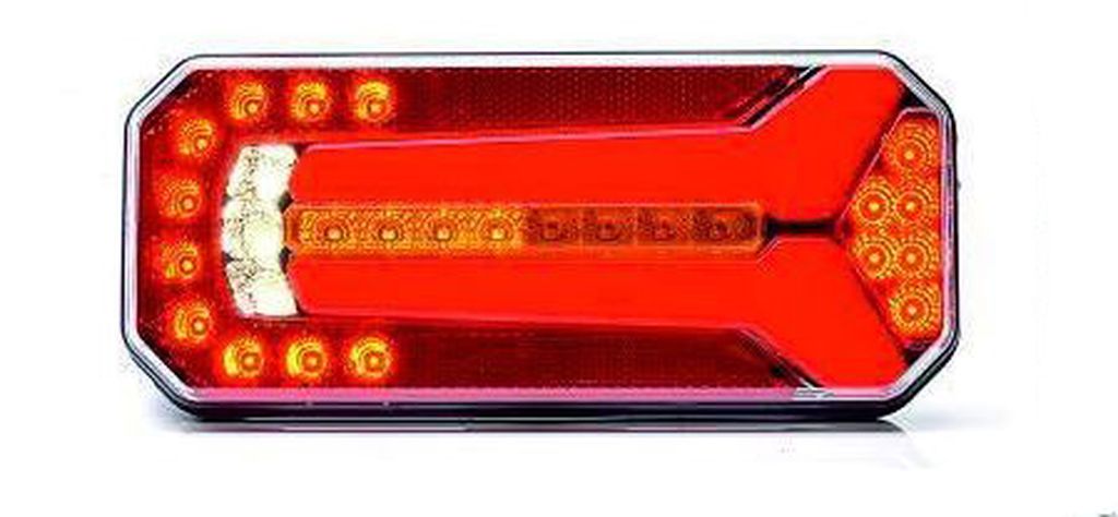 LED Schlussleuchte WAS 150  12/24V  links/rechts