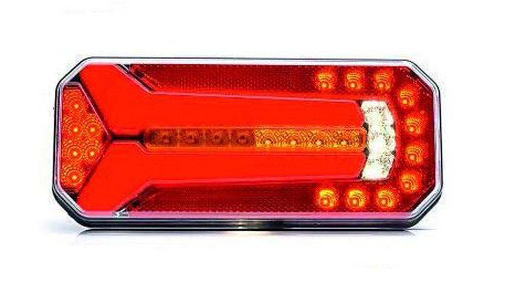 LED Schlussleuchte WAS 150-1  12/24V  links