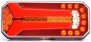 LED Schlussleuchte WAS 150-5  12/24V  links