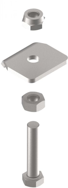 Schrauben-SET zu Auflaufdämpfer KNOTT