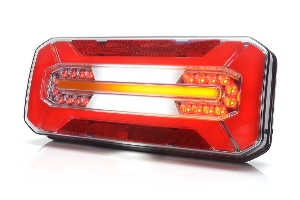 LED Schlussleuchte WAS 185-1 12/24V  links