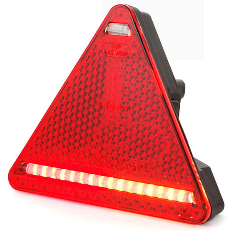 [01453300] LED Schlussleuchte WAS 68 (7) 12/24V  rechts