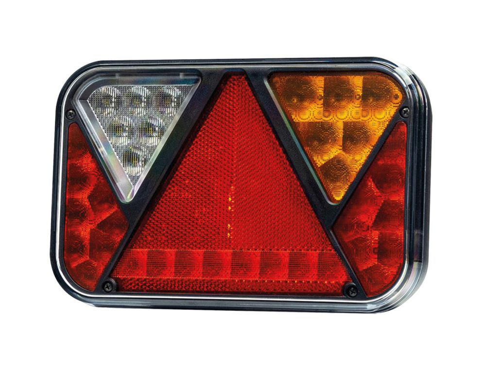 LED feu arrière Fristom FT-270-1 12V droite, avec résistance