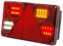 LED Schlussleuchte WAS 70 (10) 12/24V  rechts