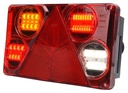 LED Schlussleuchte WAS 70 (11) 12/24V  links
