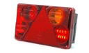 LED feu arrière 12-24V WAS droit 5-pol.