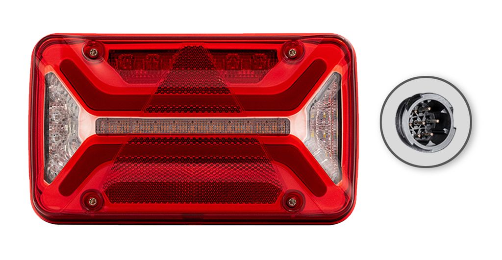 Feu arrière à LED Aspöck Multiled III-2 10-30V gauche