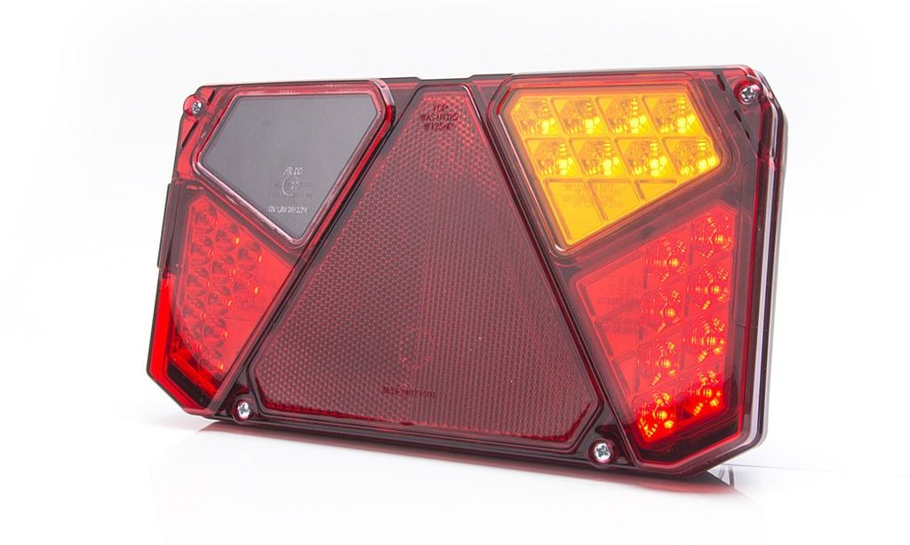 LED Schlussleuchte WAS 125-8  12/24V  rechts