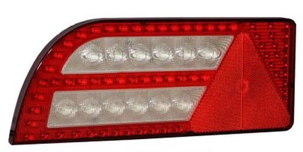 LED feu arrière PRO-CURVE 12-24V gauche - câble 2m