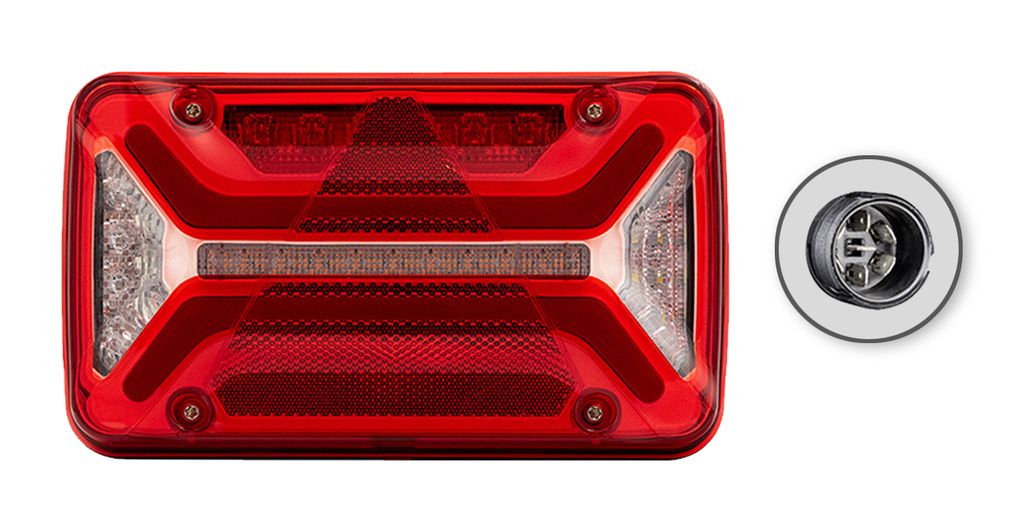 LED Schlussleuchte Aspöck Multiled III (11) 10-30V links