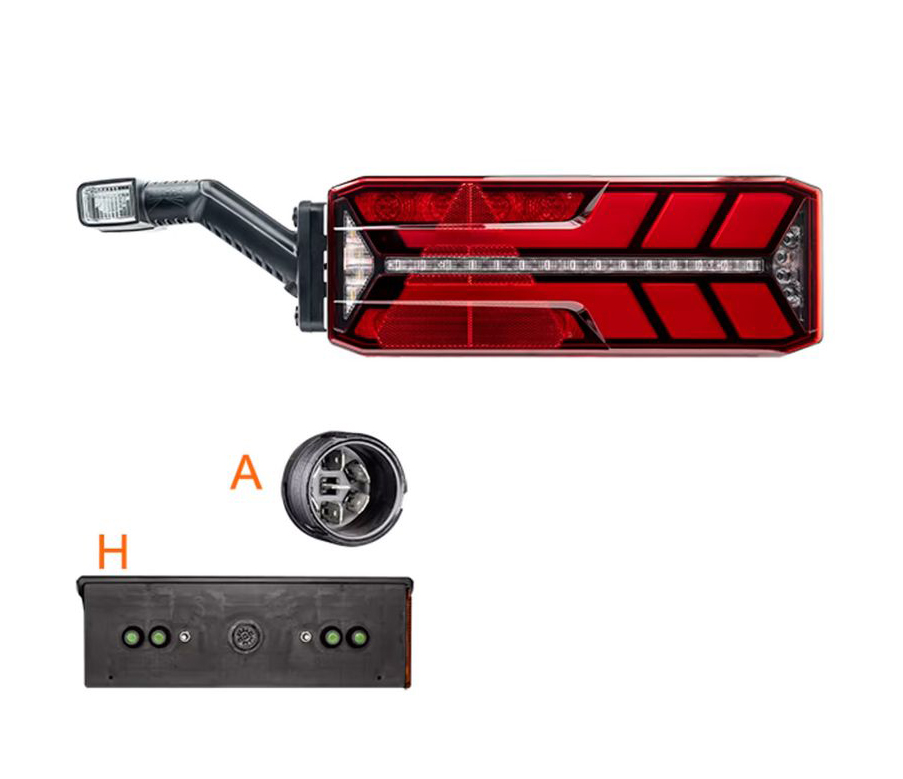 LED Schlussleuchte Aspöck ECO LED III 18-32V links
