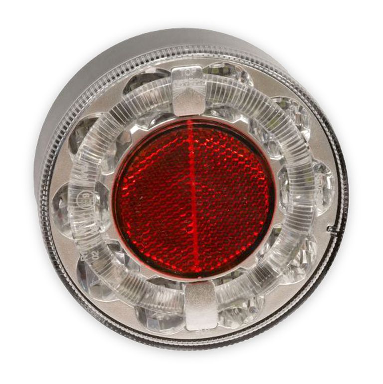 [338100007] LED Schlussleuchte Aspöck Braspoint 98 12/24V
