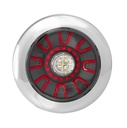 LED feu arrière Fristom FT-314 12/36V  ga/dr chromé