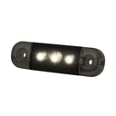 Feu de position LED Strands Dark Knight Slim blanc 12-36V