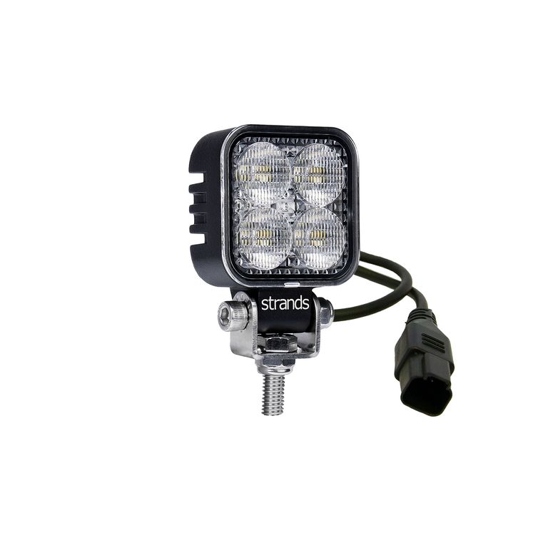 [809234] LED phare de travail et reucl 52x52x26, 10-32V Strands