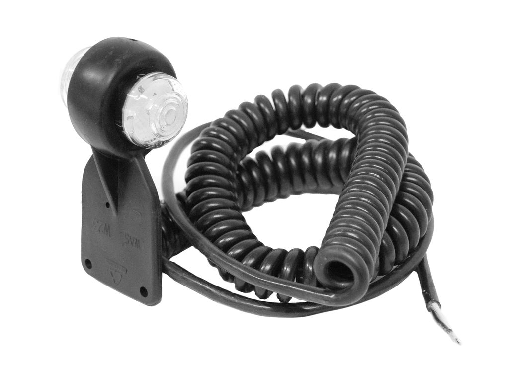 [250125L] LED Pendeleluchte links rot / weiss (02.100.201) 12/24V