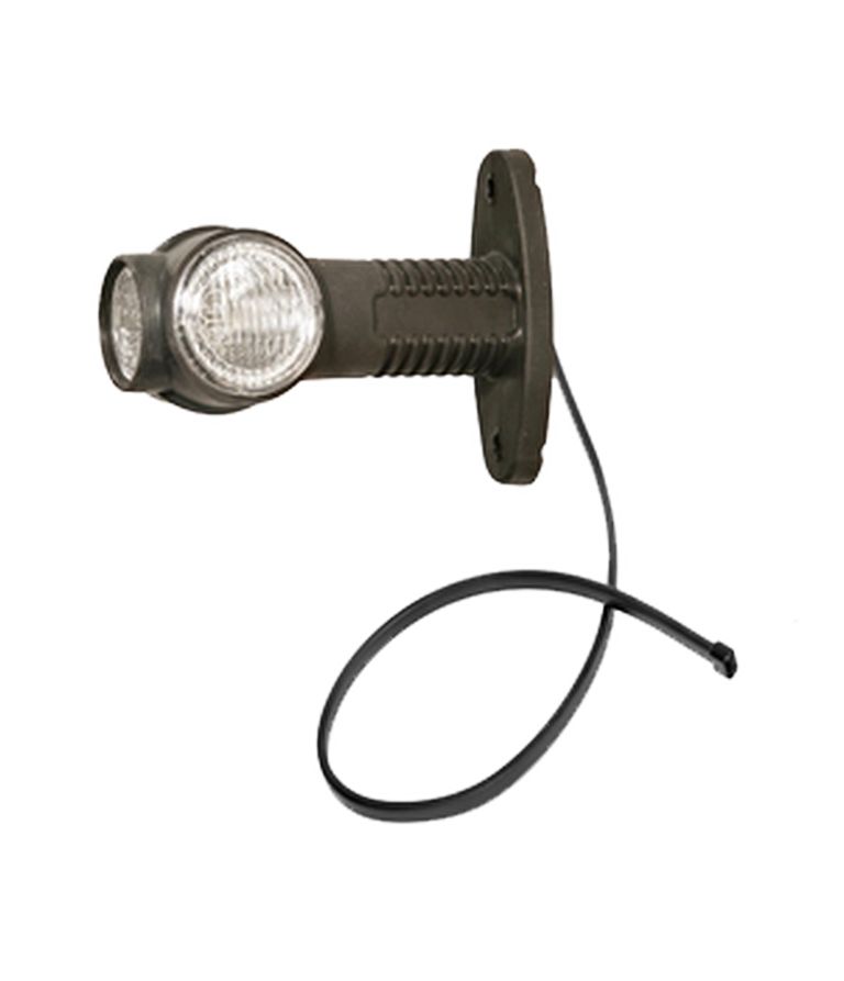 LED feu de gabarit Aspöck Superpoint 3  12V  ga./dr.