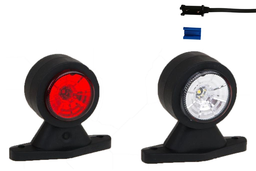 LED feu de gabarit Fristom FT-009 12/24V gauche/droite court