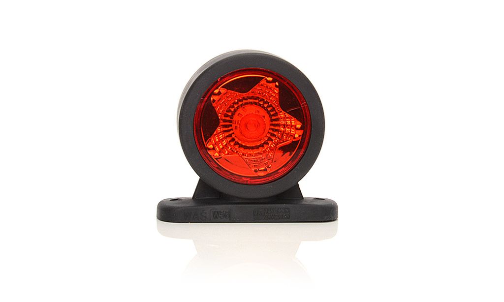[01458830] Feu de gabarit à LED WAS 56STAR 12/24V gauche/droite