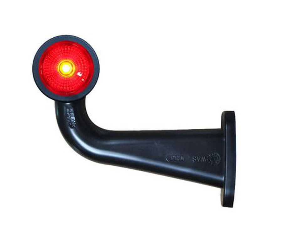 LED feu de gabarit 12-24V rouge/blanc  gauche