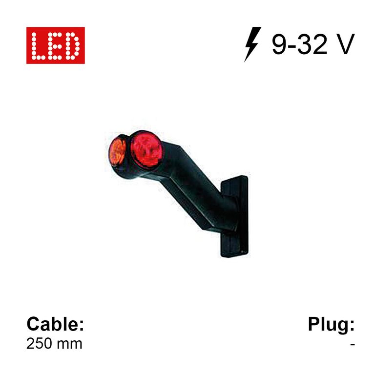 [12.0017.300] LED Umrissleuchte Jokon (18)  SPL2020W 9-32V  links