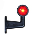 LED feu de gabarit 12-24V rouge/blanc   droite