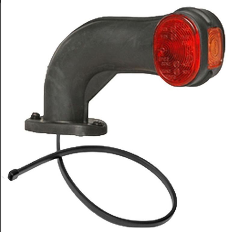 [313809017] Feu de gabarit Aspöck Superpoint 2  12V  droit